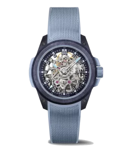 ノルケイン インディペンデンス ワイルド ワン スケルトン 39MM パープル アイスブルー NNQ3001QPIA1AS/P001