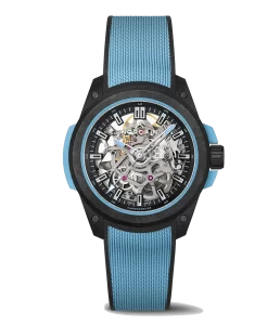 ノルケイン インディペンデンス ワイルド ワン スケルトン 39MM スカイブルー NNQ3001QBA1AS/B002