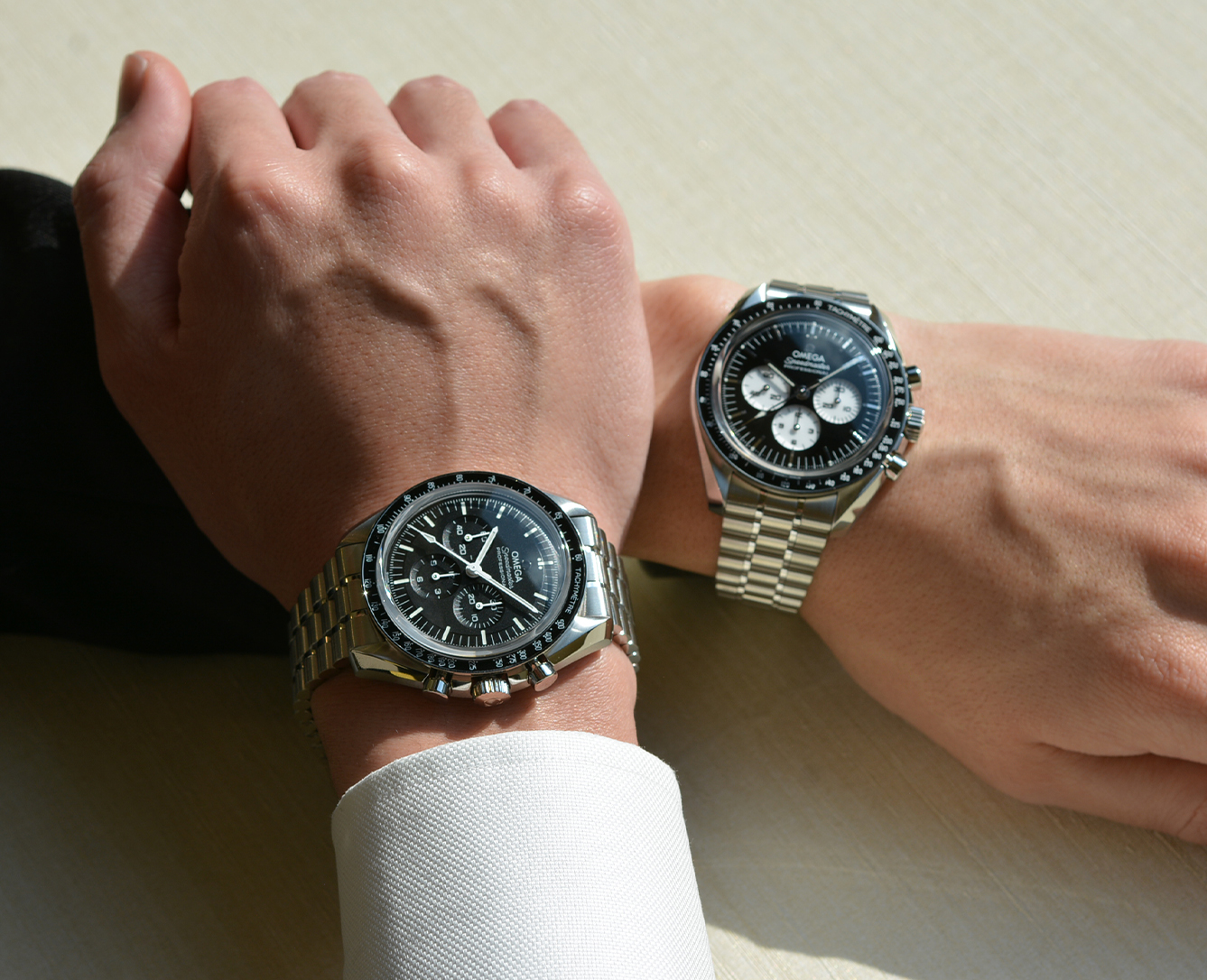 OMEGA】定番のムーンウォッチにリバースパンダダイヤルが登場